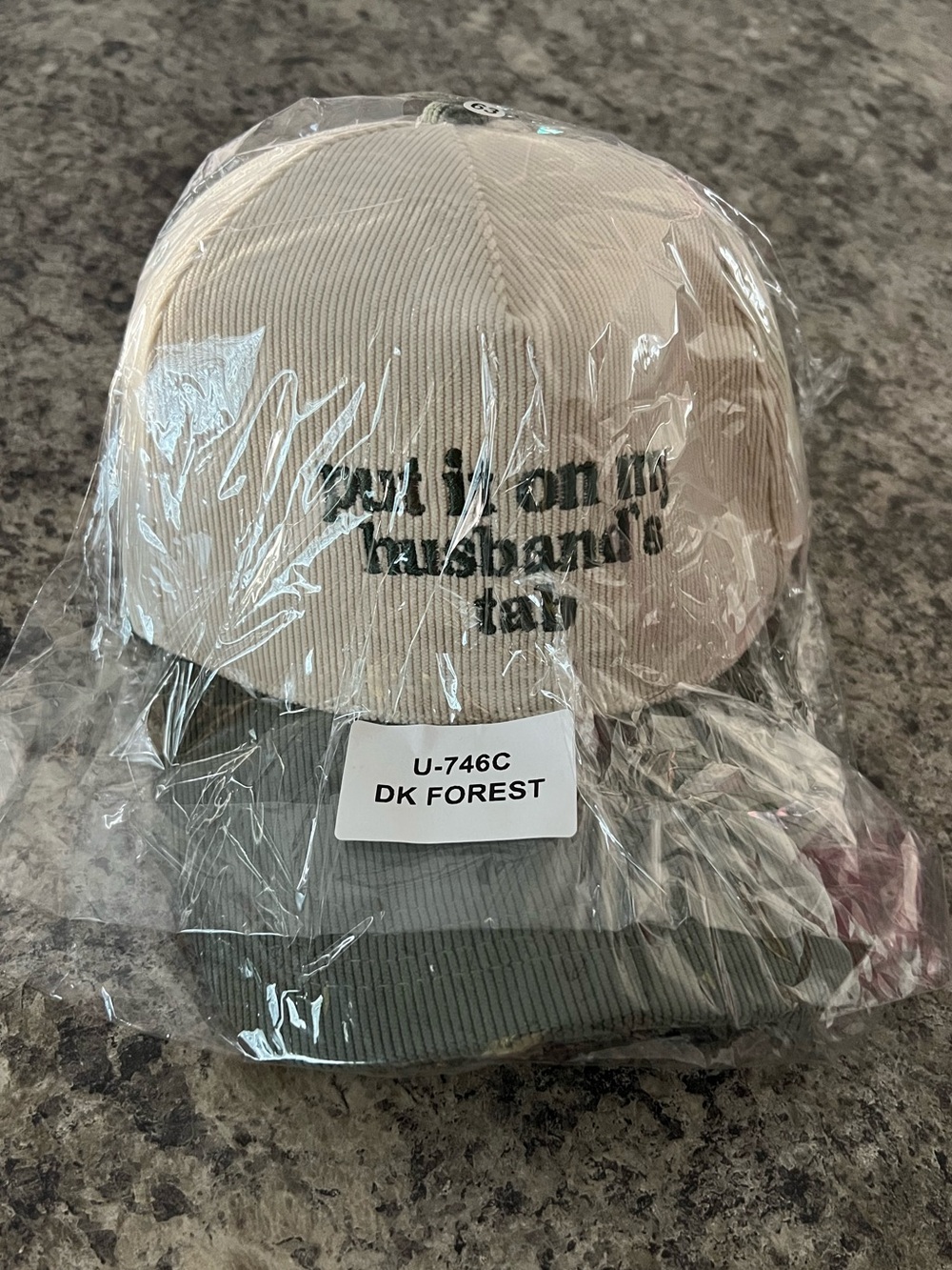 Put It On My Husbands Tab Hat